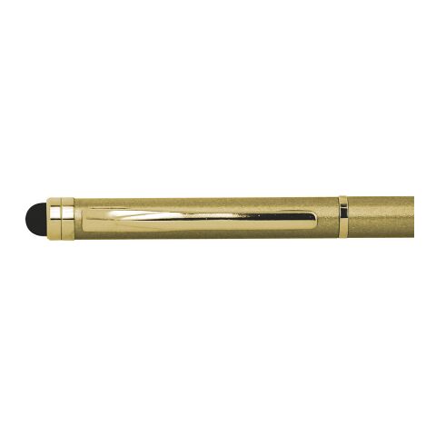 Sleek Stylus Executive pen gold | 1-color Screen Print | Cap-Rear clip | 10.00 mm x 24.00 mm