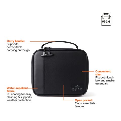 Nordic Drift Storm RCS water-repellent lunch cooler bag black | No Branding | not available | not available