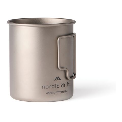 Nordic Drift Trail Ultra Light Titanium 450ml Cup silver | No Branding | not available | not available