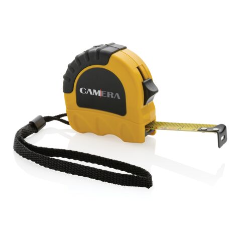 3M/16 mm measuring tape, RCS-recycled plastic yellow-black | No Branding | not available | not available