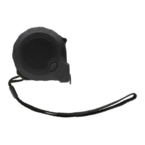 3M/16 mm measuring tape with stop button, RCS-recycled plastic black | No Branding | not available | not available
