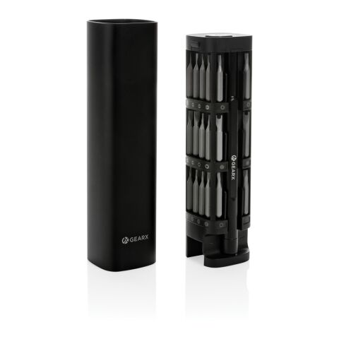 Gear X RCS recycled aluminum precision screwdriver set 56 pc black | No Branding | not available | not available