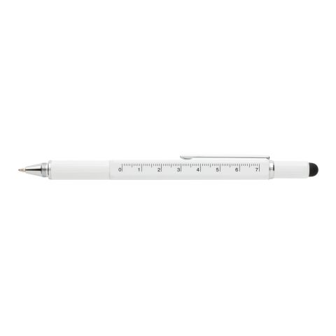 5-in-1 aluminium toolpen white