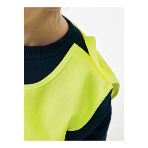GRS recycled PET high-visibility safety vest 3-6 years yellow | No Branding | not available | not available