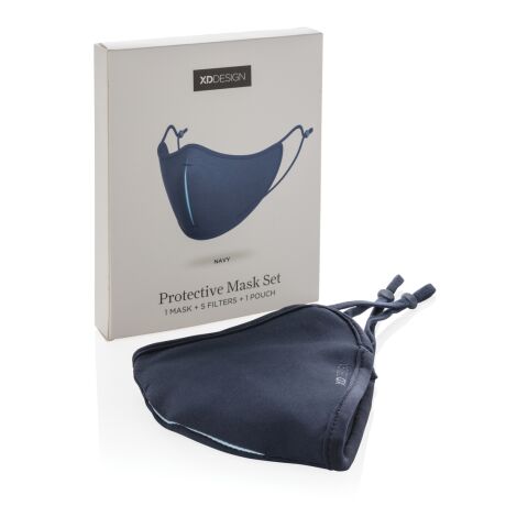 XD DESIGN Protective Mask Set navy-blue | not available | No Branding | not available | not available