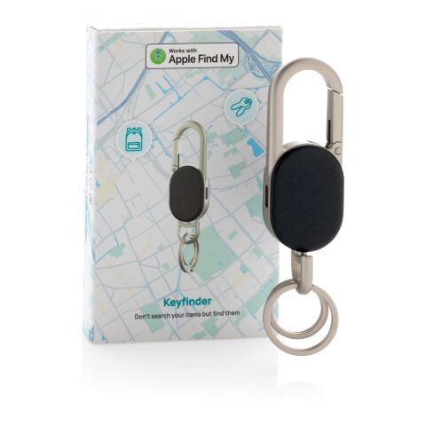 Keyfinder Dual keychain with worldwide locating black-grey | No Branding | not available | not available
