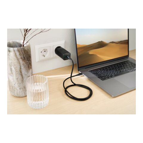 Philips 65W ultra fast PD 3-port USB wall charger black | No Branding | not available | not available