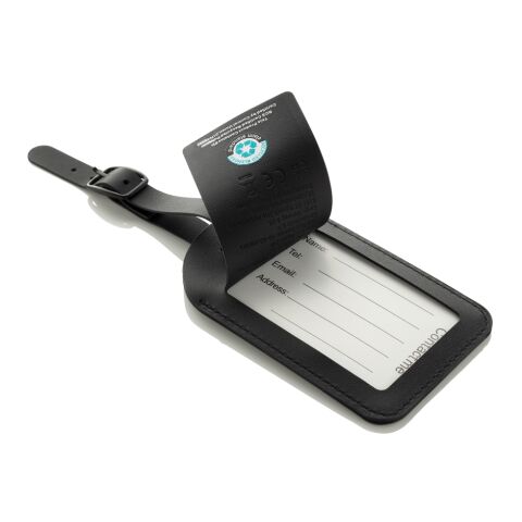 Globefind Dual RCS luggage tag with worldwide locating black | No Branding | not available | not available