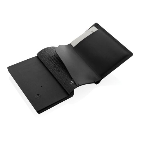 Seekcard RCS rpolyester card wallet with worldwide locating black | No Branding | not available | not available