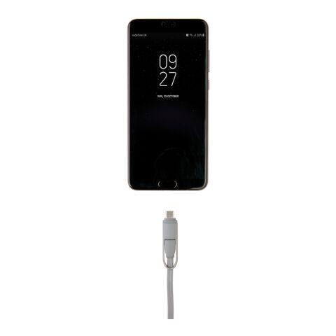 3-in-1 retractable cable grey | No Branding | not available | not available