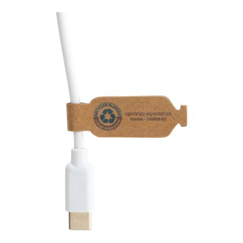 RCS recycled plastic Ontario 6-in-1 round cable White | No Branding | not available | not available