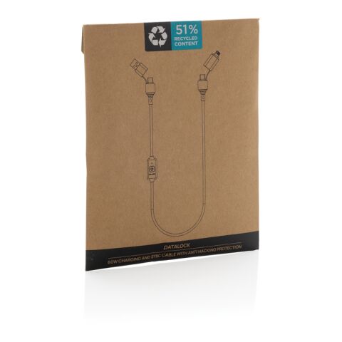 Datalock RCS recycled 60W hacking protection cable black | No Branding | not available | not available