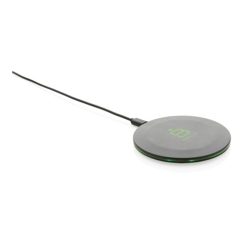 RCS recycled plastic 15W Wireless fast charger black | No Branding | not available | not available
