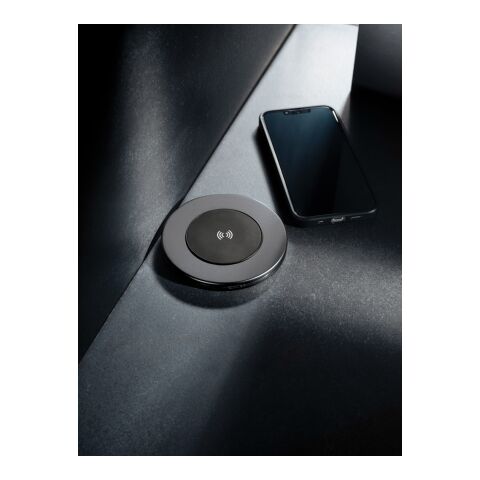 Terra RCS recycled aluminum 10W wireless charger grey | No Branding | not available | not available