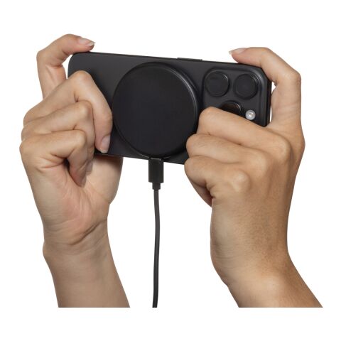 Magnapad 15W RCS rplastic magnetic 3 in 1 charging pad black | No Branding | not available | not available