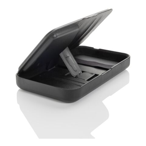 Swiss Peak RCS recycled travel case with 3 in 1 charger black | No Branding | not available | not available