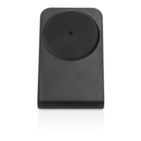 VoltPerch RCS recycled plastic 15W magnetic wireless charger black | No Branding | not available | not available