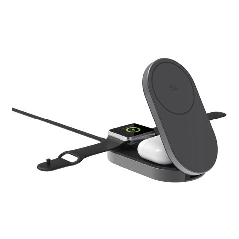 Quantum ultra-fast 3-in-1 25W Foldable Wireless Charger grey-black | No Branding | not available | not available