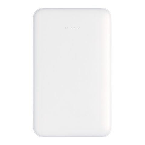 5.000 mAh Pocket Powerbank with integrated cables white | No Branding | not available | not available