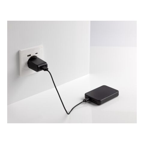 Boostcore RCS recycled plastic powerbank 5.000mAh with USB C black | No Branding | not available | not available