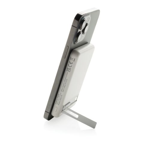 Zen RCS rplastic 5000 mah 5W magnetic bamboo powerbank White | No Branding | not available | not available