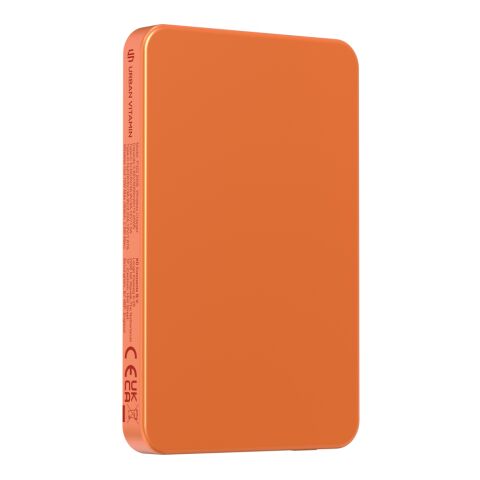 Urban Vitamin Marin 5000mAh magnetic 15W wireless powerbank orange | No Branding | not available | not available