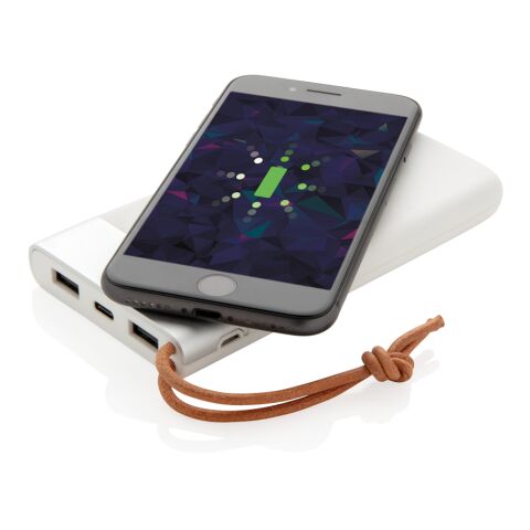 Aria 8.000 mAh 5W wireless charging powerbank White | No Branding | not available | not available