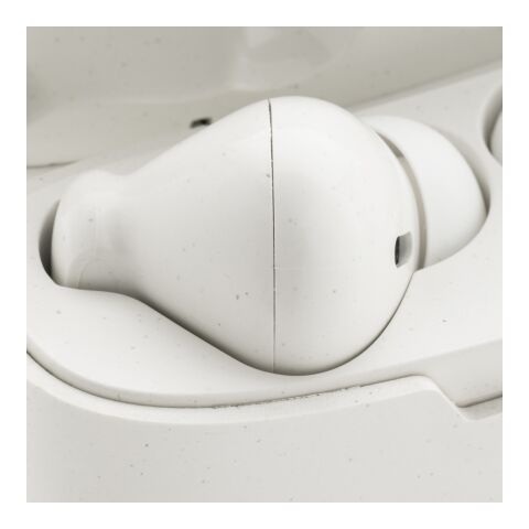 RCS recycled plastic Liberty Pro wireless earbuds White | No Branding | not available | not available