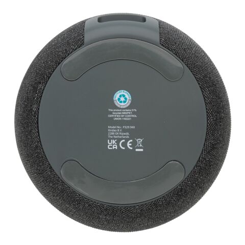 RCS Rplastic/PET FSC®bamboo 5W speaker anthracite | No Branding | not available | not available