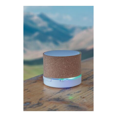 FSC® cork 3W wireless speaker brown | No Branding | not available | not available