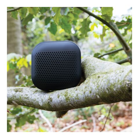 RCS recycled plastic Soundbox 3W speaker black | No Branding | not available | not available