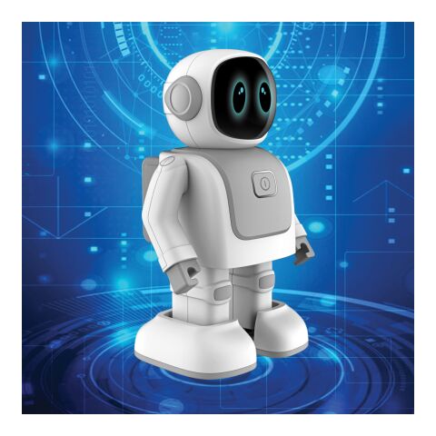 Robert the dancing robot speaker white-grey | No Branding | not available | not available