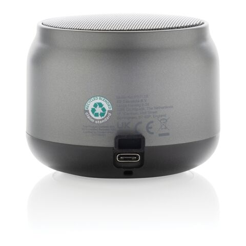 BeatBuddy recycled plastic 3W speaker grey | No Branding | not available | not available