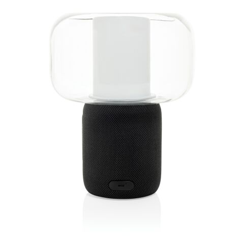 Lux RCS recycled plastic 10W speaker lamp black | No Branding | not available | not available