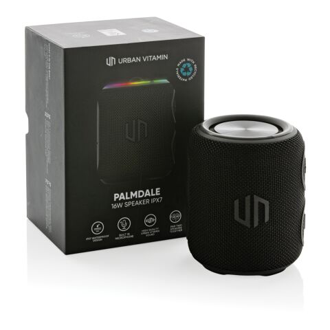Urban Vitamin Palmdale RCS rplastic 16W speaker IPX7 black | No Branding | not available | not available