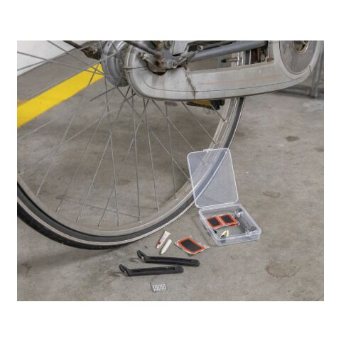 Bike repair kit compact white-black | No Branding | not available | not available