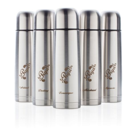 Stainless steel flask silver | No Branding | not available | not available