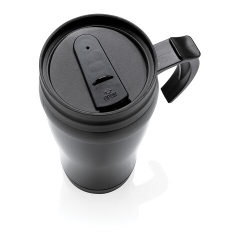 Stainless steel mug Black | No Branding | not available | not available