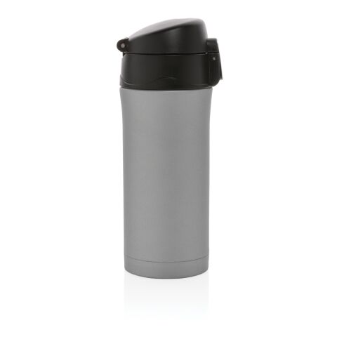 Metallic easy lock vacuum mug grey | No Branding | not available | not available