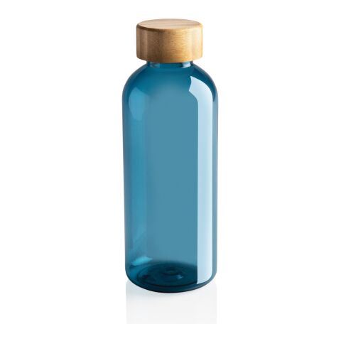 GRS RPET bottle with FSC bamboo lid blue | No Branding | not available | not available