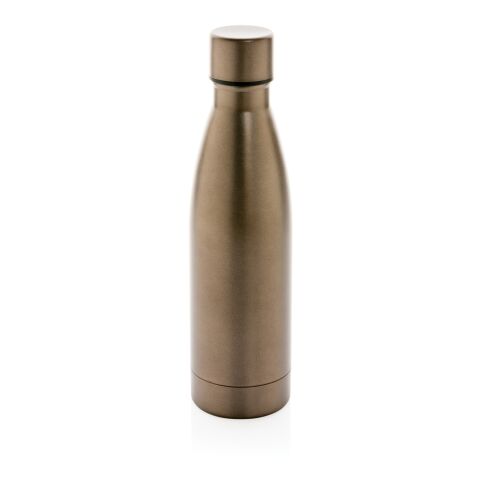 RCS Recycled stainless steel solid vacuum bottle brown | No Branding | not available | not available