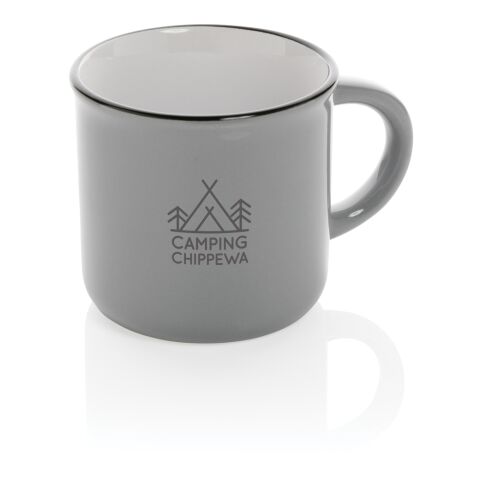 Vintage ceramic mug grey | No Branding | not available | not available