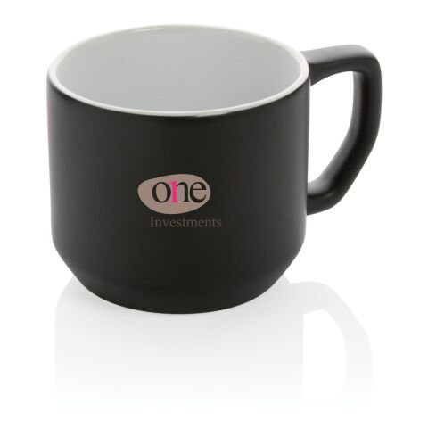 Ceramic modern mug black-white | No Branding | not available | not available