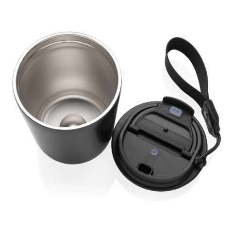 Cuppa RCS re-steel vacuum tumbler with lanyard black | No Branding | not available | not available