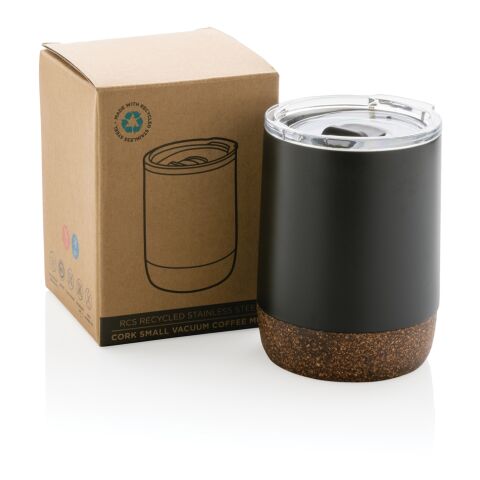Re-steel cork small vacuum coffee mug black | No Branding | not available | not available