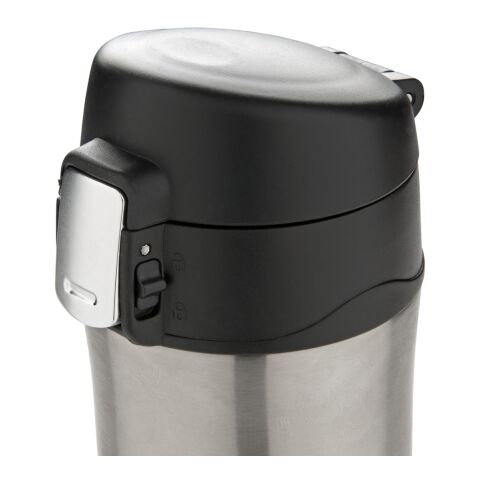 RCS Recycled stainless steel easy lock vacuum mug silver | No Branding | not available | not available