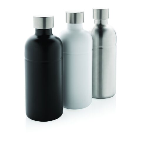 Soda RCS certified re-steel carbonated drinking bottle silver | No Branding | not available | not available