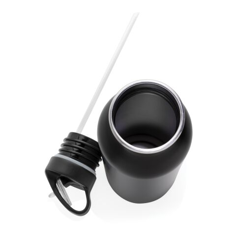 Deluxe stainless steel activity bottle black | No Branding | not available | not available