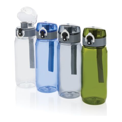Yide RCS Recycled PET leakproof lockable waterbottle 600ml black | No Branding | not available | not available