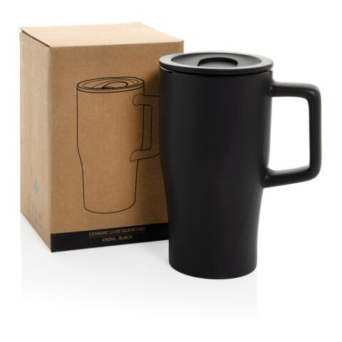 Ceramic Luxe Quencher 490ml black | No Branding | not available | not available